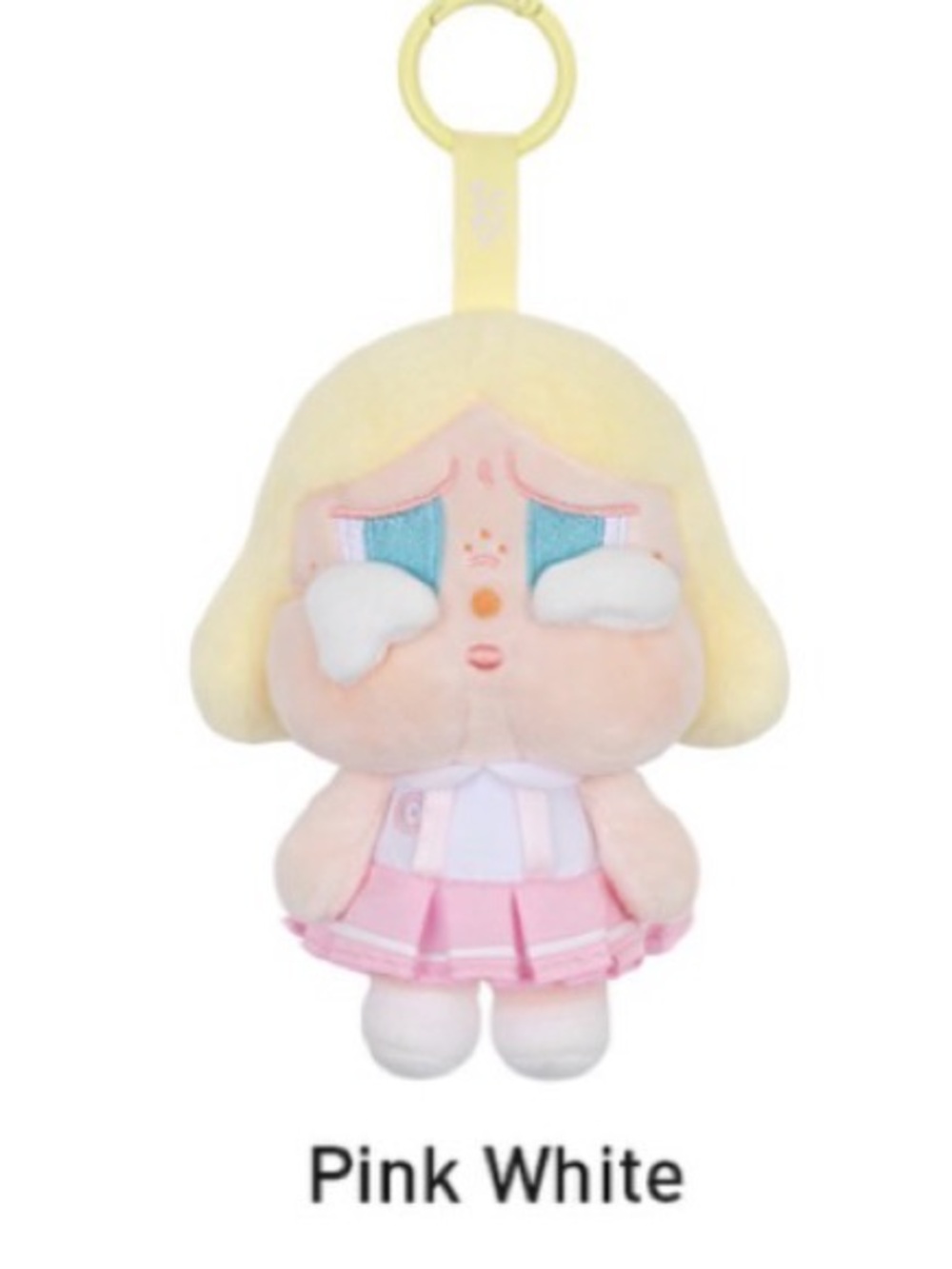 Pop Mart Crybaby Sunset Concert Plush Pendant Pink White